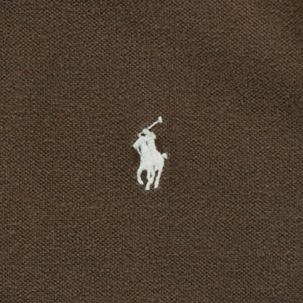 Polo manches courtes homme marron Polo Ralph Lauren Col Polo