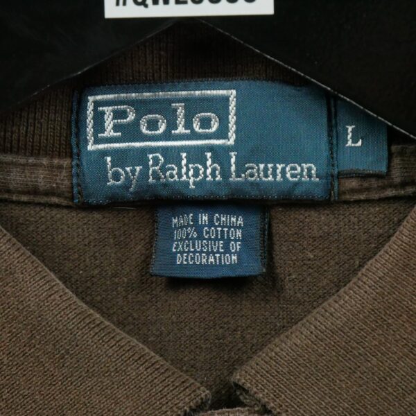 Polo manches courtes homme marron Polo Ralph Lauren Col Polo