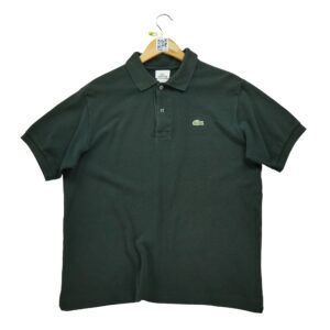 Polo manches courtes homme noir Lacoste Col Polo