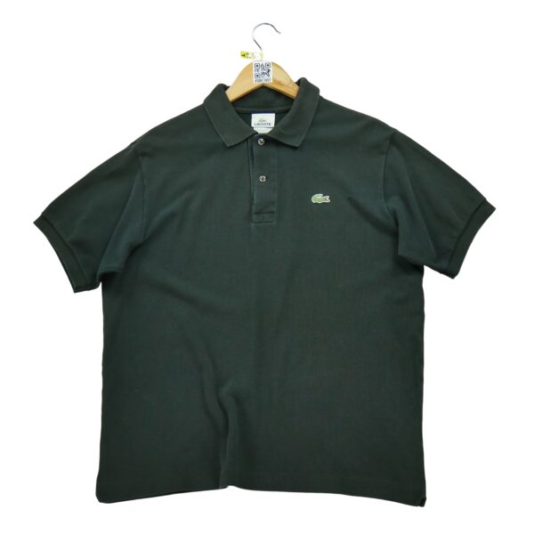 Polo manches courtes homme noir Lacoste Col Polo