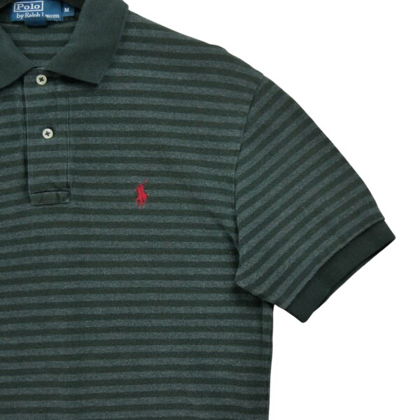 Polo manches courtes homme noir Polo Ralph Lauren Motif a rayures Col Polo