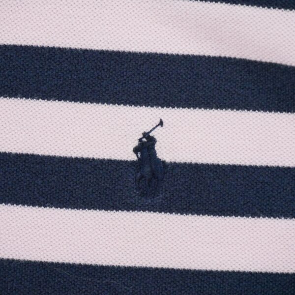 Polo manches courtes homme rose Polo Ralph Lauren Motif a rayures Col Polo