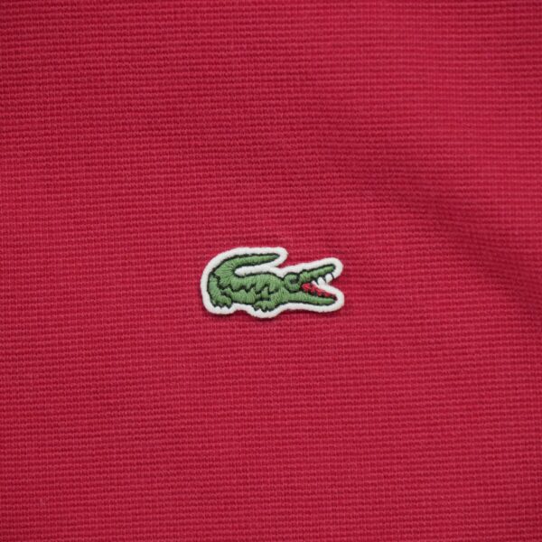 Polo manches courtes homme rouge Lacoste Col Polo