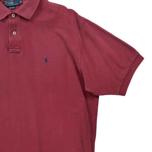 Polo manches courtes homme rouge Polo Ralph Lauren Col Polo