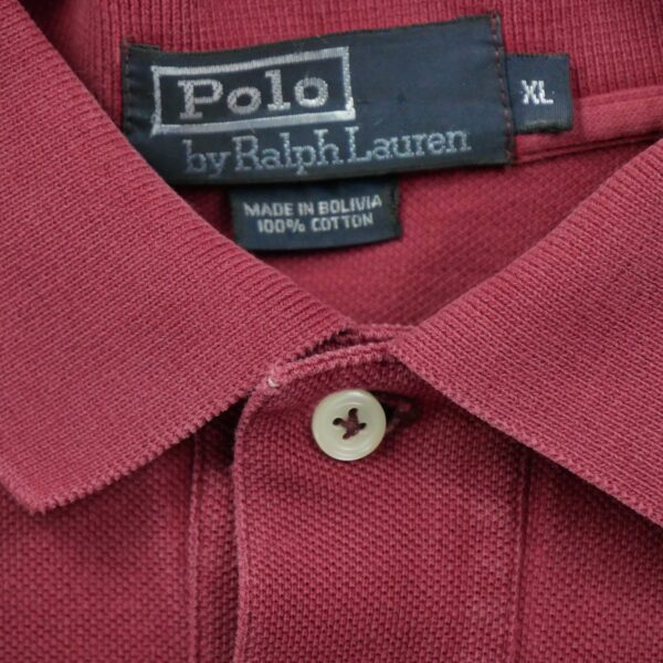 Polo manches courtes homme rouge Polo Ralph Lauren Col Polo