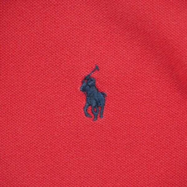 Polo manches courtes homme rouge Polo Ralph Lauren Col Polo