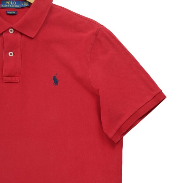 Polo manches courtes homme rouge Polo Ralph Lauren Col Polo