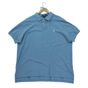Polo manches courtes homme turquoise Polo Ralph Lauren Col Polo