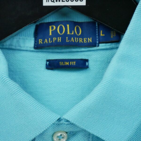 Polo manches courtes homme turquoise Polo Ralph Lauren Col Polo