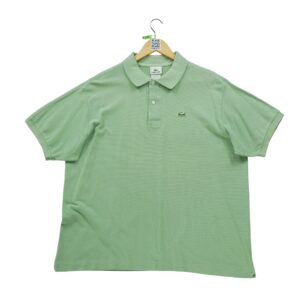 Polo manches courtes homme vert Lacoste Col Polo