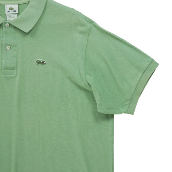 Polo manches courtes homme vert Lacoste Col Polo