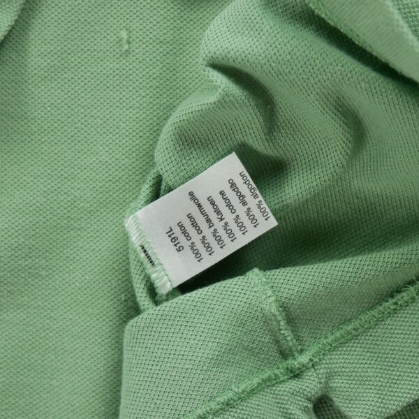Polo manches courtes homme vert Lacoste Col Polo
