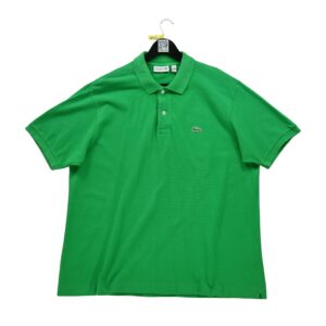 Polo manches courtes homme vert Lacoste Col Polo