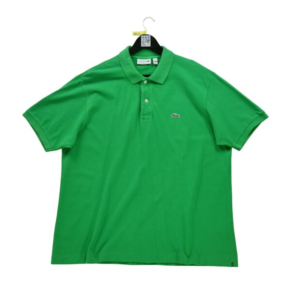 Polo manches courtes homme vert Lacoste Col Polo