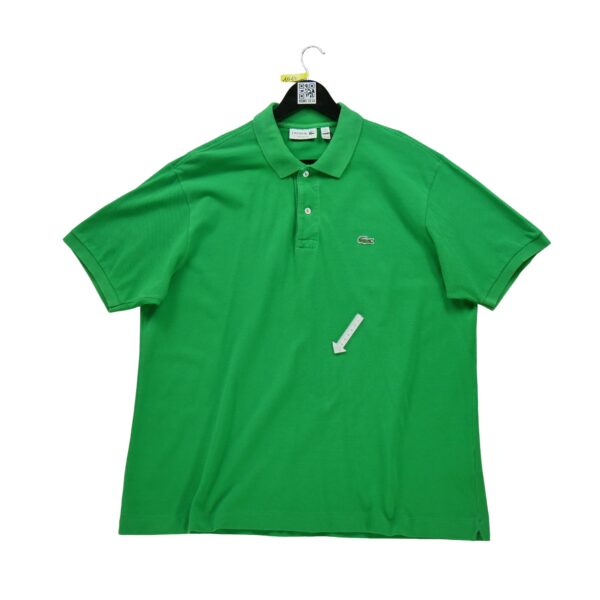 Polo manches courtes homme vert Lacoste Col Polo