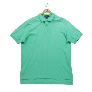 Polo manches courtes homme vert Polo Ralph Lauren Col Polo