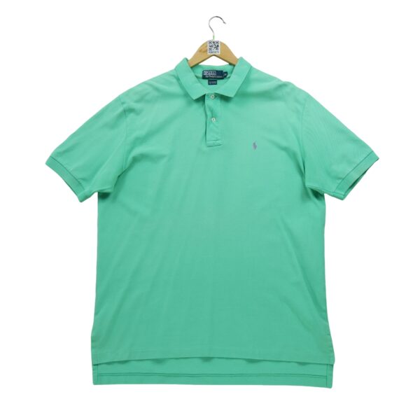 Polo manches courtes homme vert Polo Ralph Lauren Col Polo