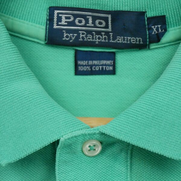 Polo manches courtes homme vert Polo Ralph Lauren Col Polo