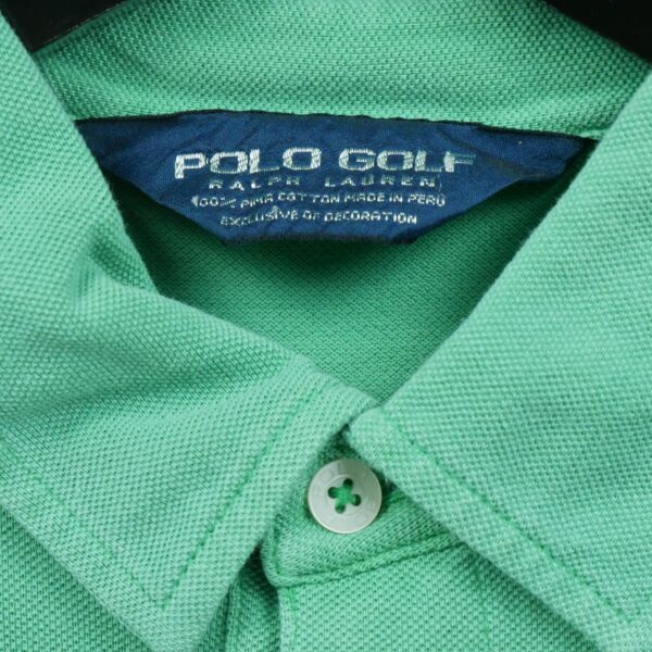 Polo manches courtes homme vert Polo Ralph Lauren Col Polo