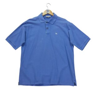 Polo manches courtes homme violet Burberry Col Polo