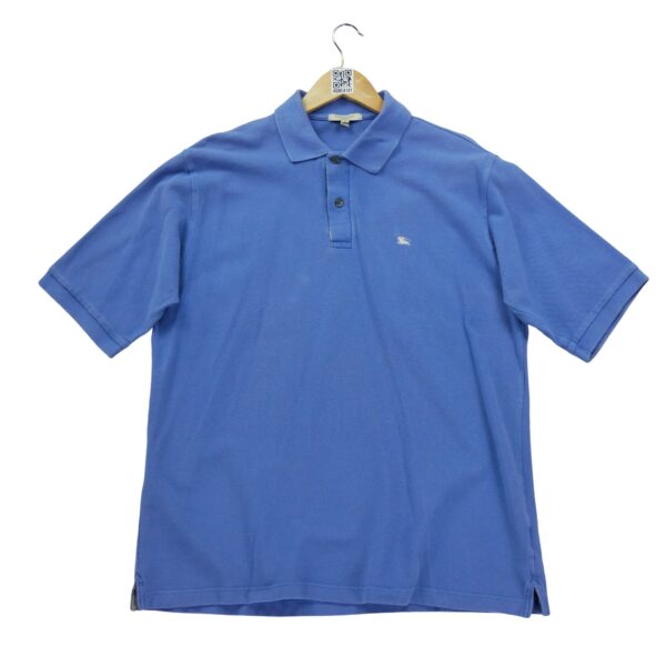 Polo manches courtes homme violet Burberry Col Polo