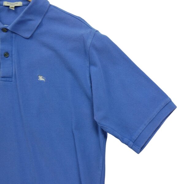 Polo manches courtes homme violet Burberry Col Polo