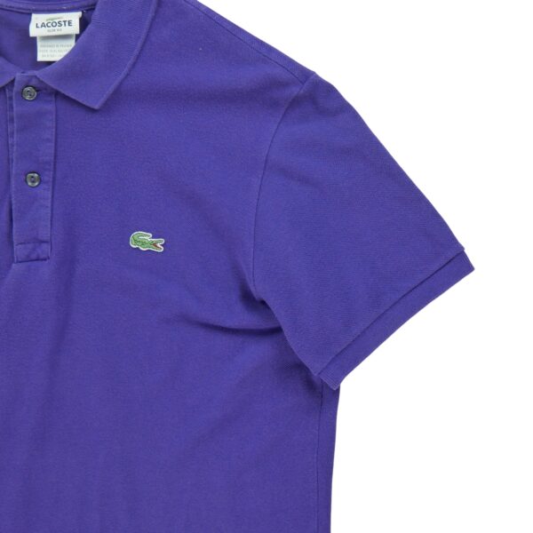 Polo manches courtes homme violet Lacoste Col Polo