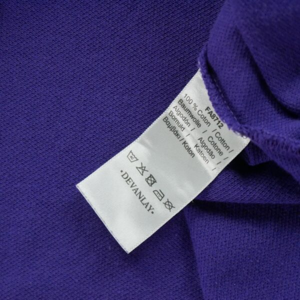Polo manches courtes homme violet Lacoste Col Polo