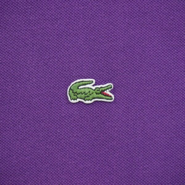 Polo manches courtes homme violet Lacoste Col Polo