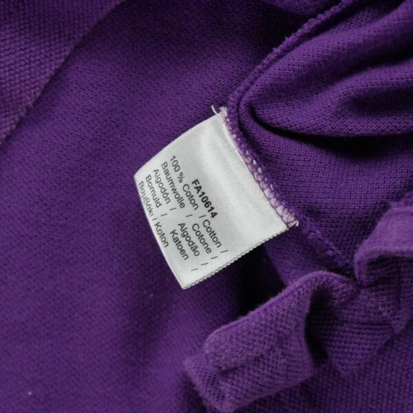 Polo manches courtes homme violet Lacoste Col Polo