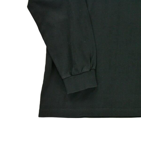 Polo manches longues femme noir Burberry Col Polo