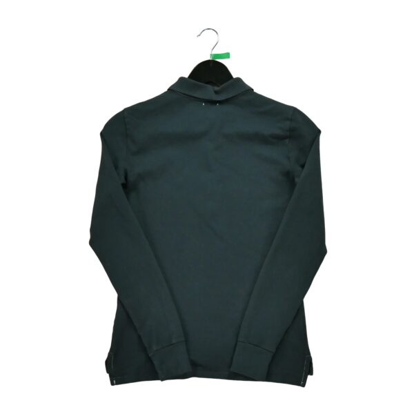 Polo manches longues femme noir Polo Ralph Lauren Col Polo