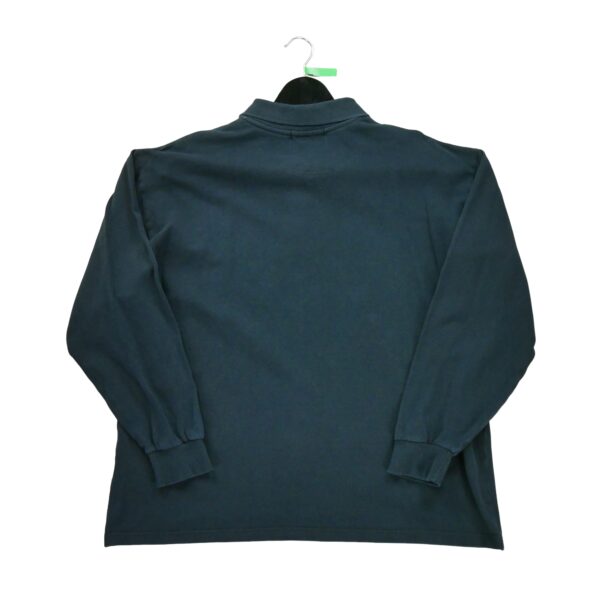 Polo manches longues homme marine Burberry Col Polo