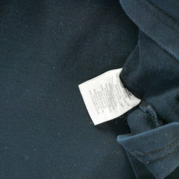 Polo manches longues homme marine Burberry Col Polo