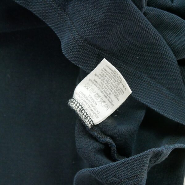 Polo manches longues homme marine Burberry Col Polo