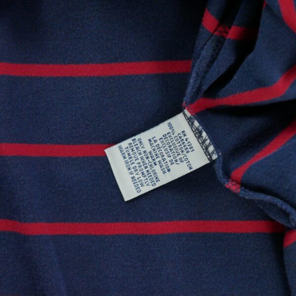 Polo manches longues homme marine Polo Ralph Lauren Motif a rayures Col Polo