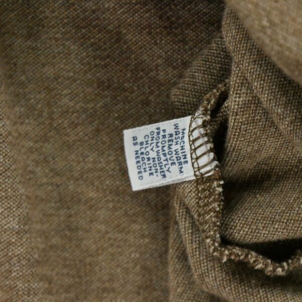 Polo manches longues homme marron Polo Ralph Lauren Motif a motifs Col Polo
