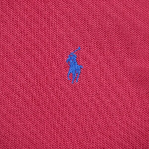 Polo manches longues homme rouge Polo Ralph Lauren Col Polo