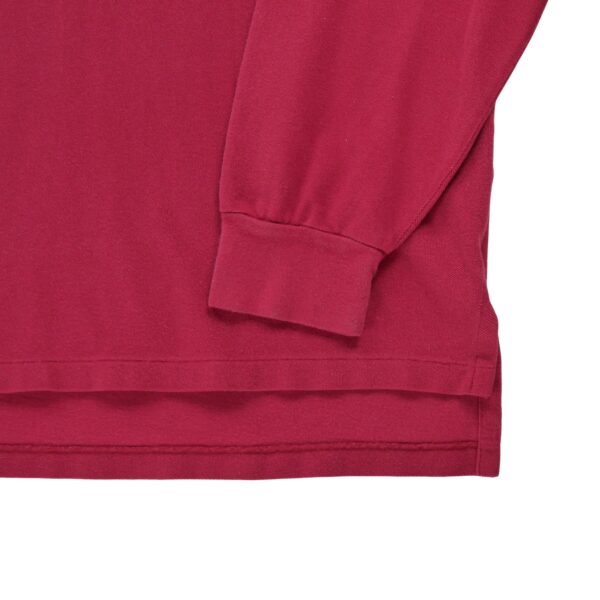 Polo manches longues homme rouge Polo Ralph Lauren Col Polo