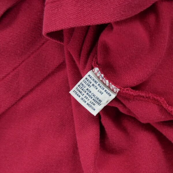 Polo manches longues homme rouge Polo Ralph Lauren Col Polo