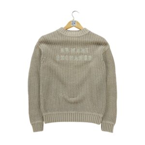 Pull femme manches longues beige Armani Exchange Col Rond