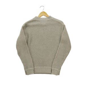 Pull femme manches longues beige Armani Exchange Col Rond