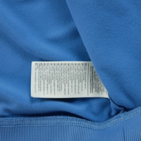 Pull femme manches longues bleu Nike Col Montant