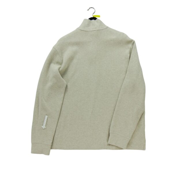 Pull homme manches longues beige Polo Ralph Lauren Col Montant