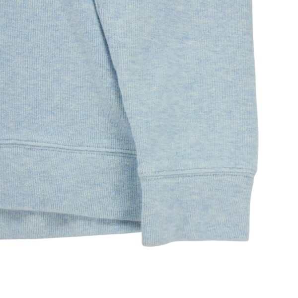 Pull homme manches longues bleu clair Tommy Hilfiger Motif chine Col Montant