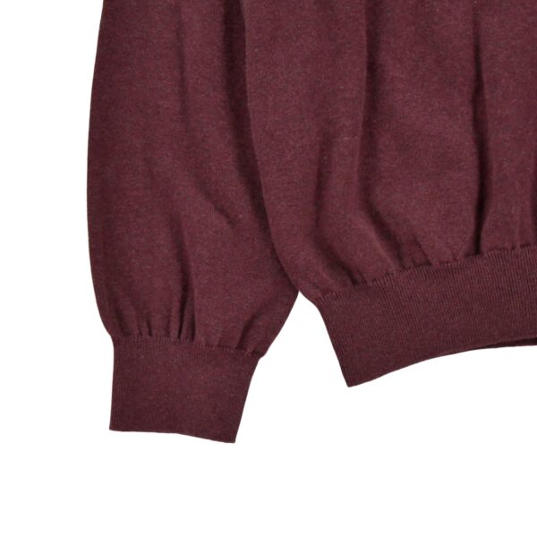 Pull homme manches longues bordeaux Tommy Hilfiger Col Rond