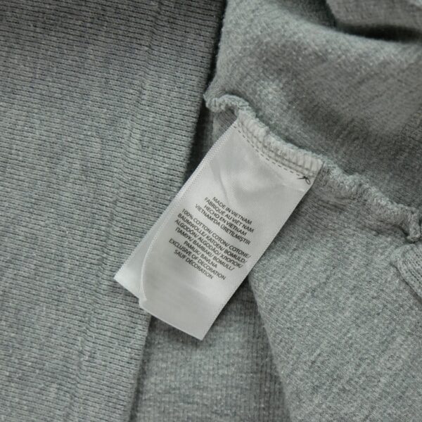 Pull homme manches longues gris Polo Ralph Lauren Col Montant