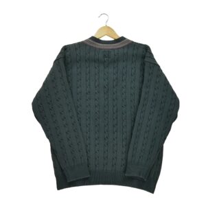 Pull homme manches longues gris Tommy Hilfiger Col V