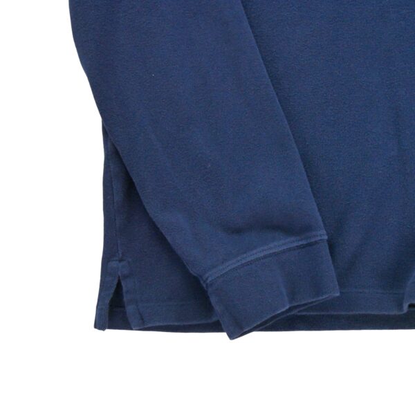 Pull homme manches longues marine Polo Ralph Lauren Col Montant