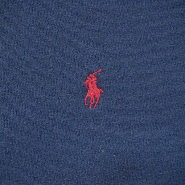 Pull homme manches longues marine Polo Ralph Lauren Col Rond